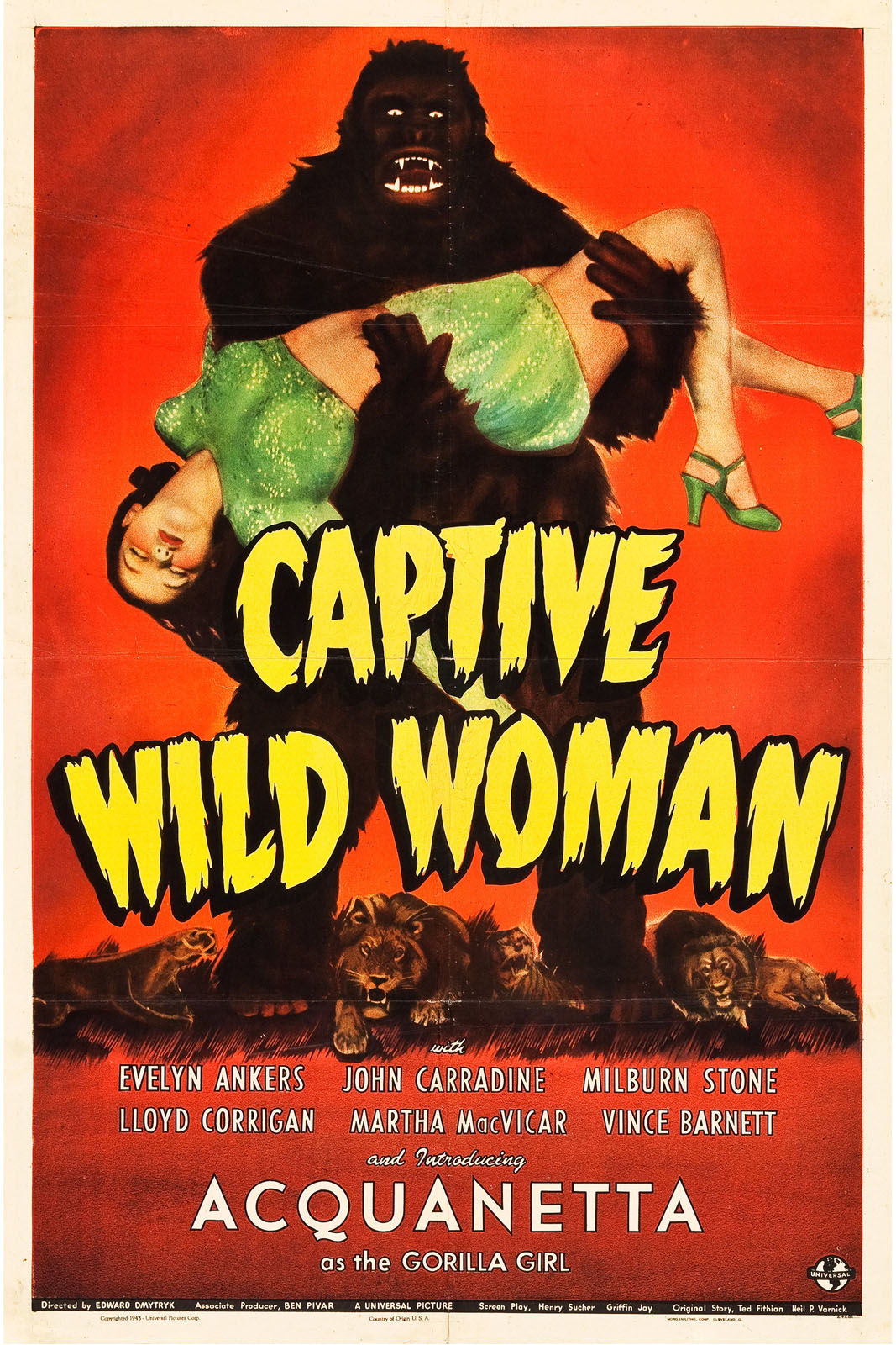 CAPTIVE WILD WOMAN